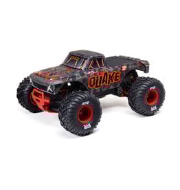 ARRMA ARA3537T1 1/10 QUAKE 223S 2WD RTR BRUSHLESS MONSTER TRUCK, RED