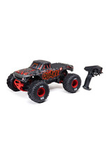 ARRMA ARA3537T1 1/10 QUAKE 223S 2WD RTR BRUSHLESS MONSTER TRUCK, RED