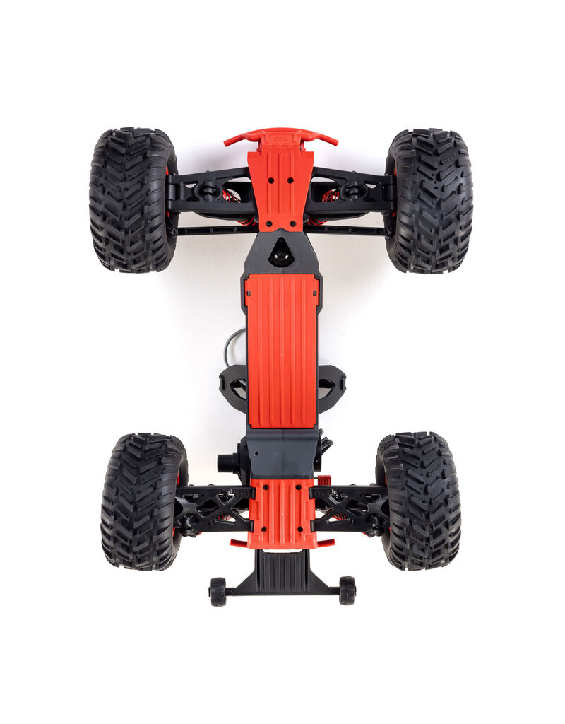 ARRMA ARA3537T1 1/10 QUAKE 223S 2WD RTR BRUSHLESS MONSTER TRUCK, RED