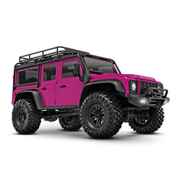 TRAXXAS TRA97054-1-PINK 1/18 TRX4-M 1/18 DEFENDER: PINK