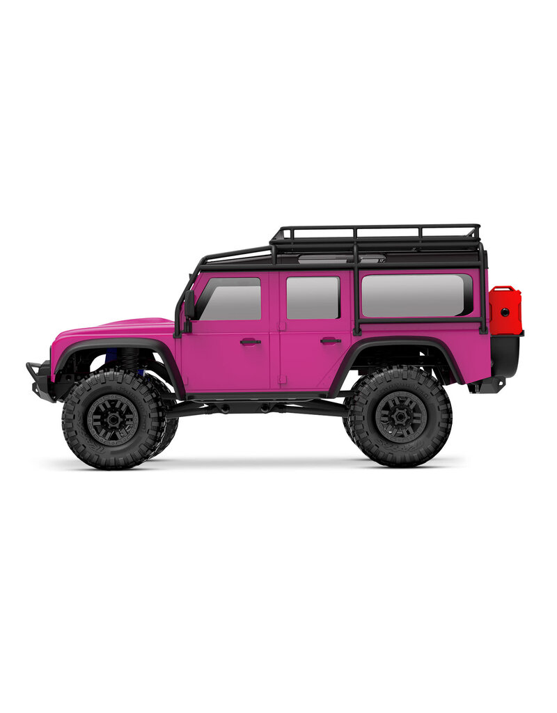 TRAXXAS TRA97054-1-PINK 1/18 TRX4-M 1/18 DEFENDER: PINK