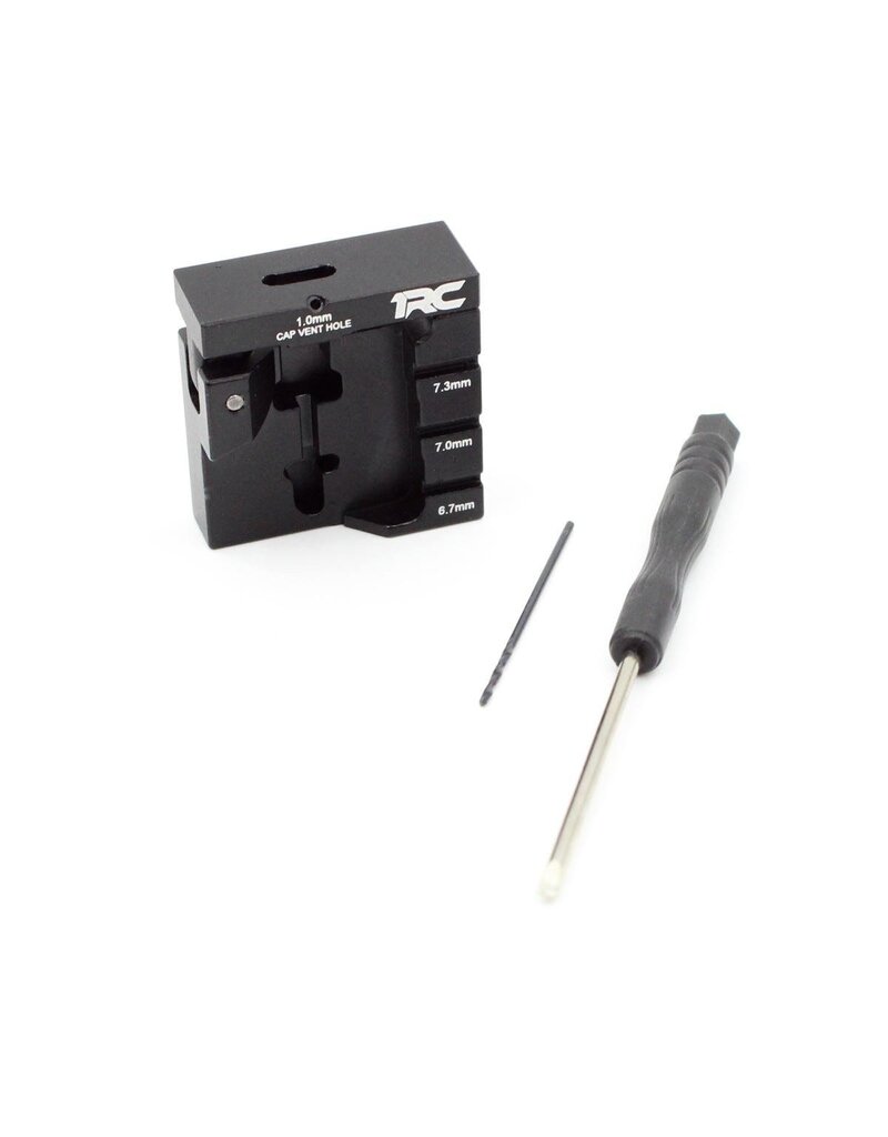1RC 1RC8821 ALUMINUM SHOCK ASSEMBLY TOOL SET (BLACK)