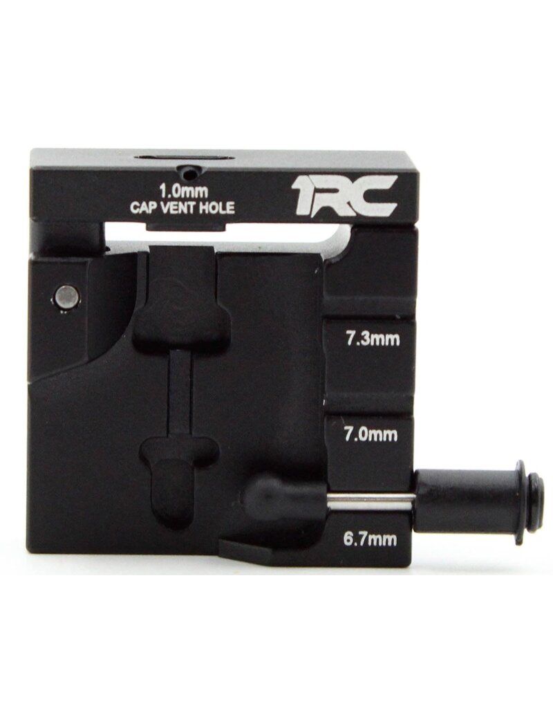 1RC 1RC8821 ALUMINUM SHOCK ASSEMBLY TOOL SET (BLACK)