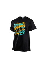 JCONCEPTS JCO5279OL RETRO T-SHIRT (ORANGE/TEAL) (L)