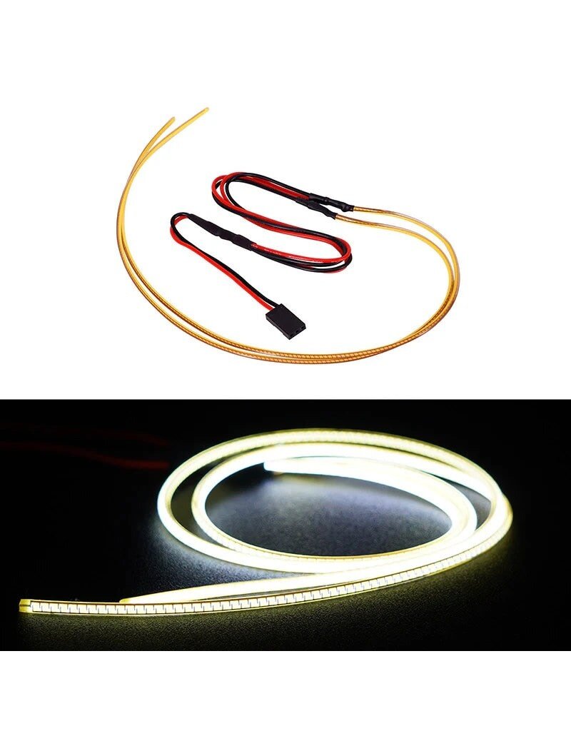 POWERHOBBY PHB7375WHITE FLEXIBLE CUTTABLE LED STRIP LIGHTS 1/24 1/28 SCX24 ( WHITE )