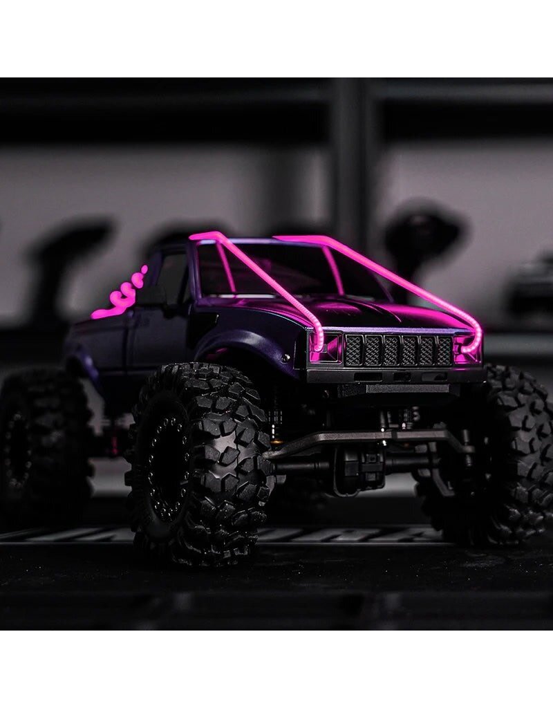 POWER HOBBY PHB7375PURPLE FLEXIBLE CUTTABLE LED STRIP LIGHTS 1/24 1/28 SCX24 ( PURPLE )