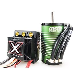 CASTLE CREATIONS CSE010-0145-06 MONSTER X 25.2V ESC,8A PEAK BEC WITH1515-2200KV V2 SENSORED MOTOR
