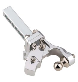 POWERHOBBY PHB5527SILVER RESCUE TOW TRAILER HOOK HITCH: SILVER