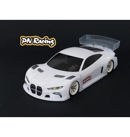 PN RACING KEN PN600816 1/28 SCALE M4GT3 LEXAN BODY KIT: CLEAR