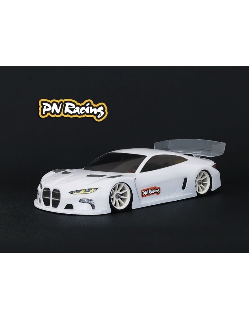 PN RACING KEN PN600816 1/28 SCALE M4GT3 LEXAN BODY KIT: CLEAR