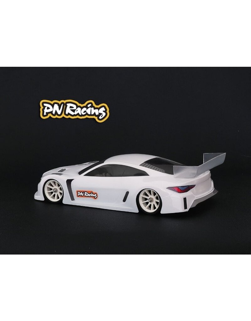 PN RACING KEN PN600816 1/28 SCALE M4GT3 LEXAN BODY KIT: CLEAR