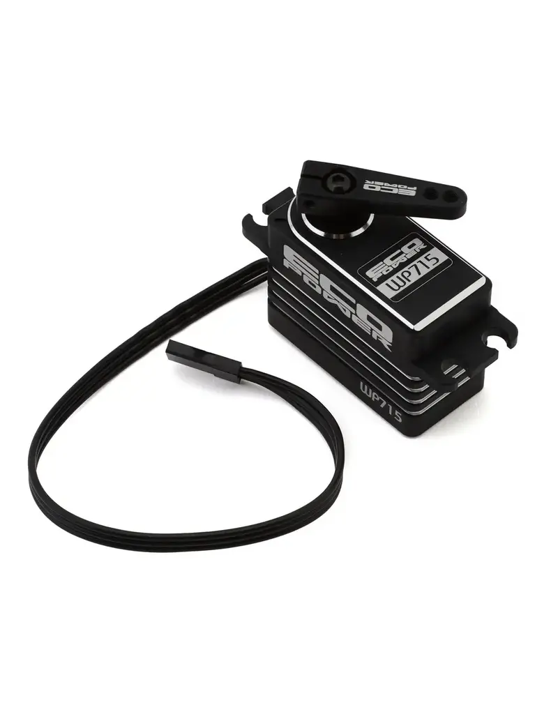 ECOPOWER ECP-715 WP715 LOW PROFILE HIGH TORQUE BRUSHLESS ROCK CRAWLING/BASHING SERVO (HV) (WATERPROOF) (METAL CASE)