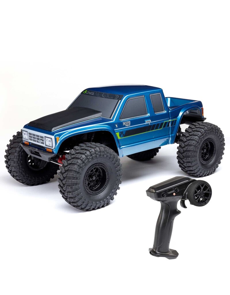 AXIAL AXI-2036T2 1/10 SCX10 III COYOTE 4X4 RTR BRUSHED ROCK CRAWLER, BLUE