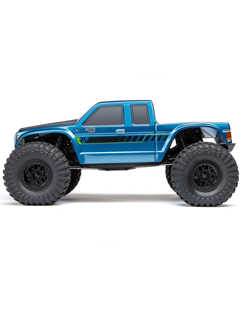 AXIAL AXI-2036T2 1/10 SCX10 III COYOTE 4X4 RTR BRUSHED ROCK CRAWLER, BLUE