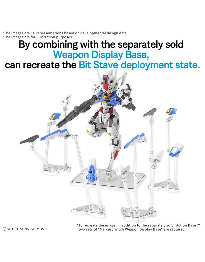 BANDAI BAN2773803 GUNDAM AERIAL "MOBILE SUIT GUNDAM: WITCH FROM MERCURY", BANDAI