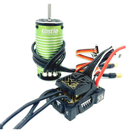 CASTLE CREATIONS S&DCSE010017104 MAMBA MICRO X2 WATERPROOF 1/18TH SCALE SENSORED BRUSHLESS COMBO (4400KV) ***OPEN BOX – INSTALLED BUT NEVER USED***