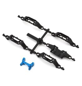 TEAM ASSOCIATED ASC21634 RC28R UPPER & LOWER FRONT SUSPENSION ARM SET