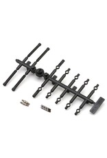 TEAM ASSOCIATED ASC21640 RC28R TURNBUCKLES & DAMPERS TUBE SET