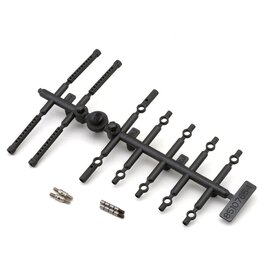 TEAM ASSOCIATED ASC21640 RC28R TURNBUCKLES & DAMPERS TUBE SET