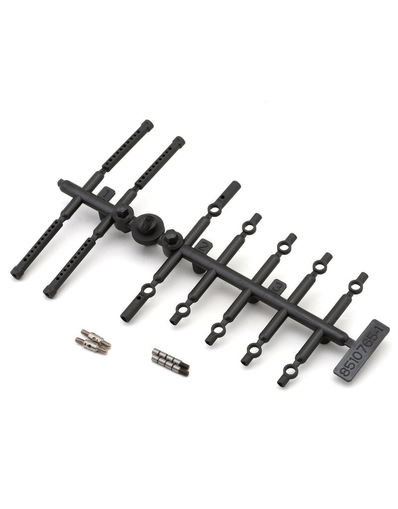 TEAM ASSOCIATED ASC21640 RC28R TURNBUCKLES & DAMPERS TUBE SET