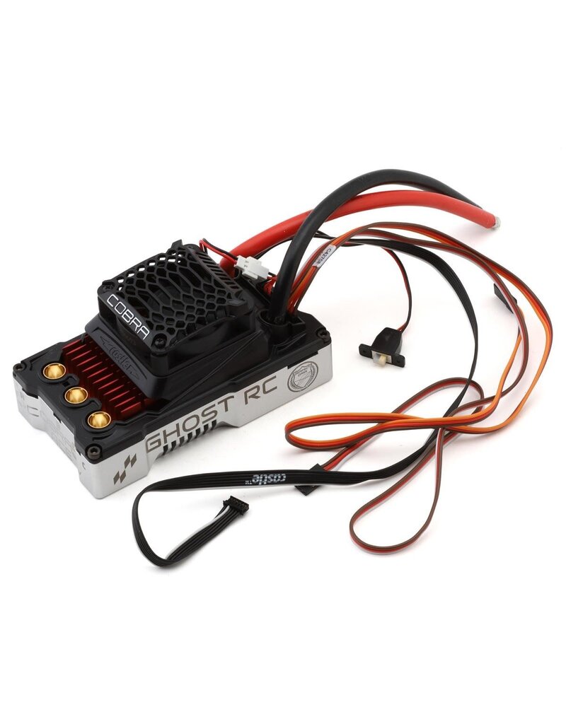 GHOST RC GOS020-0288-00 COBRA 5 HV ACE 1/5TH DRAG/SPEED RUN BRUSHLESS SENSORED ESC (6-12S)