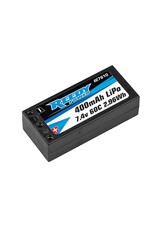 REEDY ASC27610 2S LIPO 7.4V 400MAH 60C HARDCASE BATTERY: 2MM (RC28)