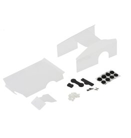 HACKFAB HFB20111 LOSI MICRO-B 1/24 EDM BODY (CLEAR) (.020")