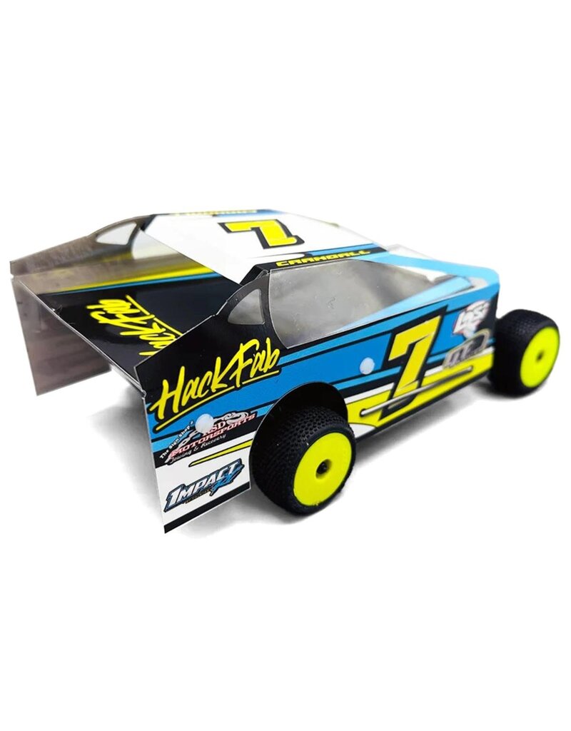 HACKFAB HFB20111 LOSI MICRO-B 1/24 EDM BODY (CLEAR) (.020")