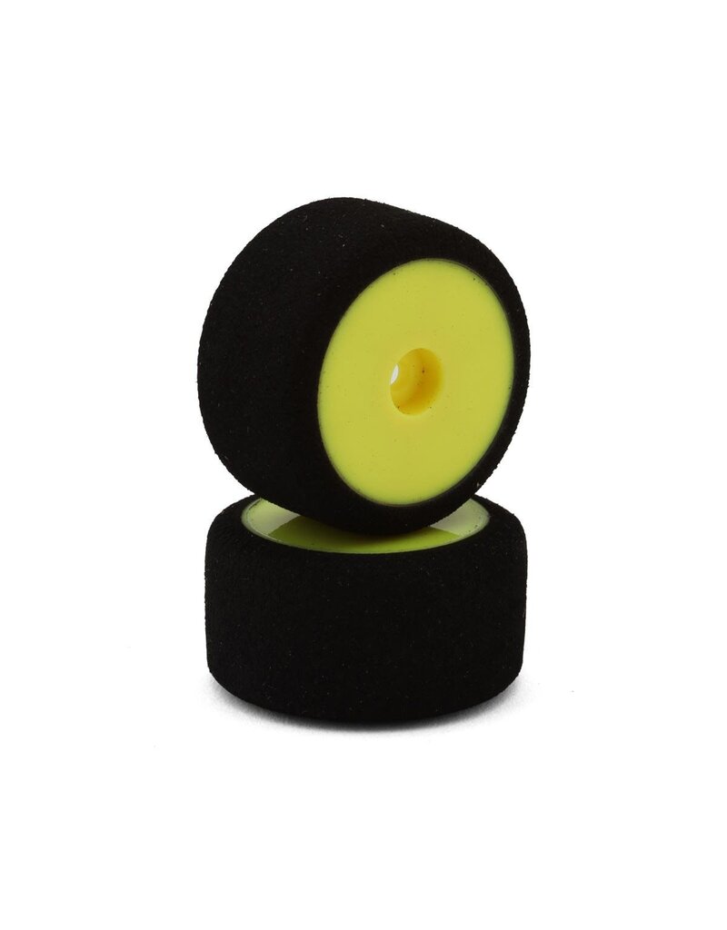 HACKFAB HFB06306Y LOSI MICRO-B/T FOAM REAR TIRES (YELLOW) (2)