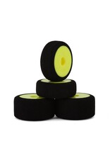 HACKFAB HFB06300Y LOSI MICRO-B FOAM TIRES (4) (YELLOW)