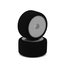 HACKFAB HFB06306W LOSI MICRO-B/T FOAM REAR TIRES (WHITE) (2)