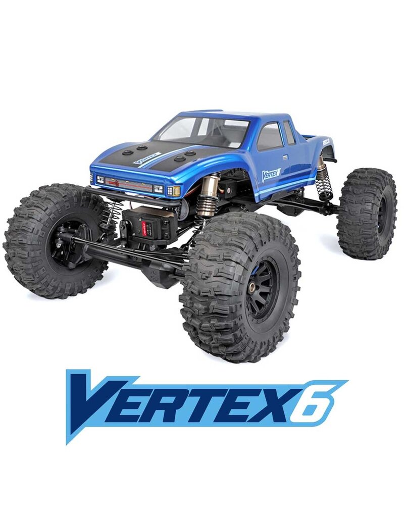 REDCAT RACING RER41192 VERTEX-6 - 1/6 LCG CRAWLER - INCLUDES 2.4GHZ RADIO, READY TO RUN