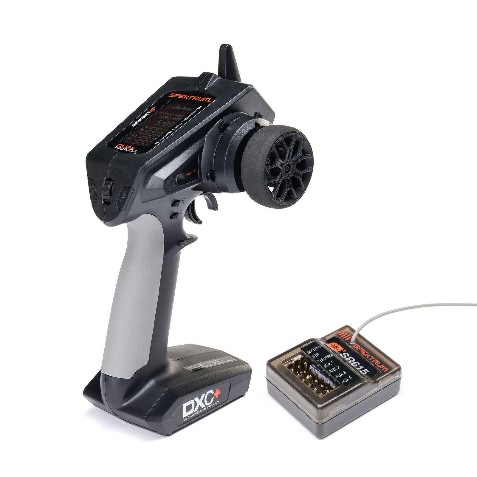 SPM6130 - DXC+ 12-Channel DSMR+ Transmitter with SR615 Receiver