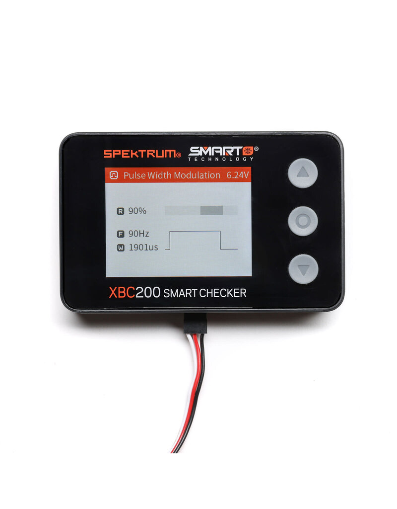 SPEKTRUM SPMXBC200 XBC200 SMART BATTERY CHECKER & SERVO TESTER
