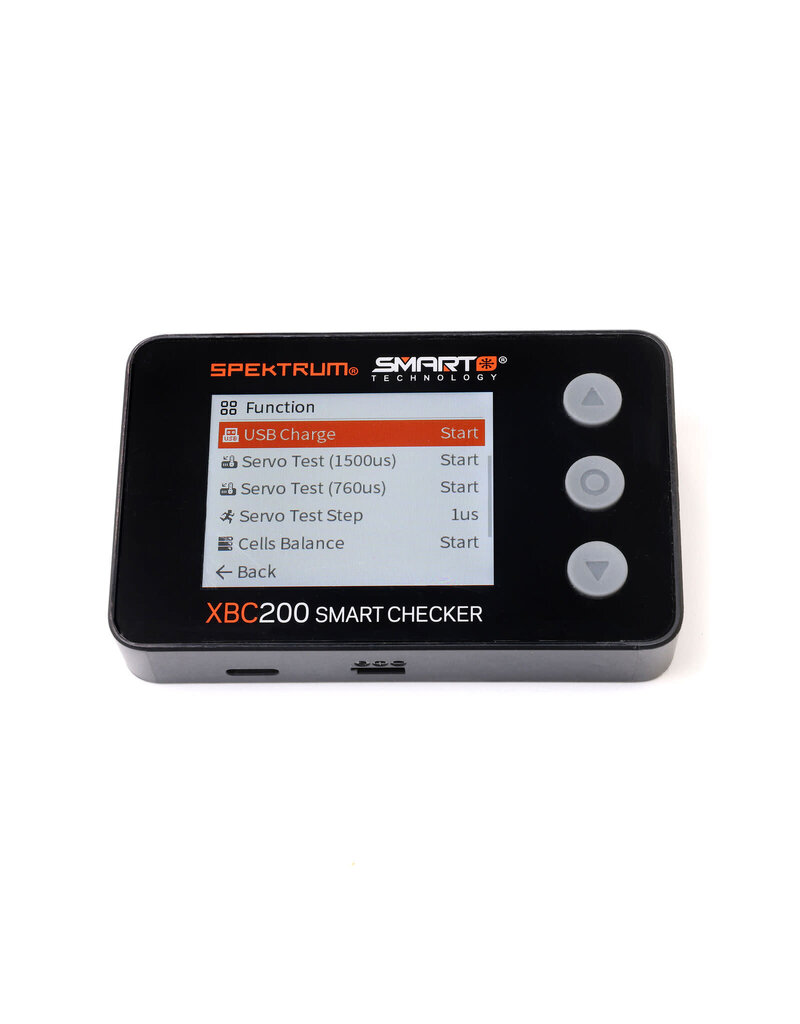SPEKTRUM SPMXBC200 XBC200 SMART BATTERY CHECKER & SERVO TESTER
