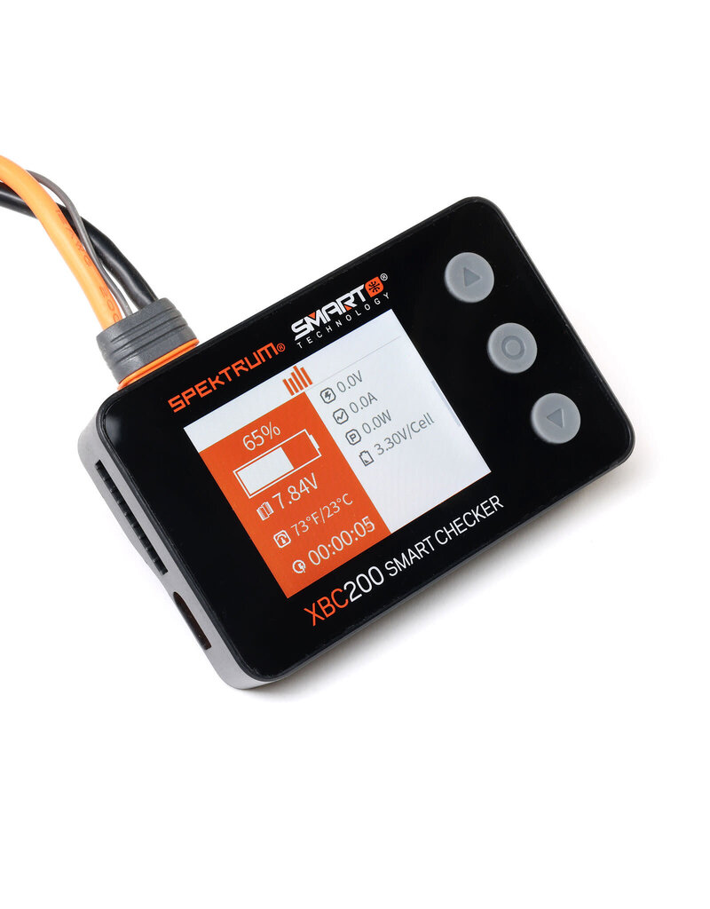 SPEKTRUM SPMXBC200 XBC200 SMART BATTERY CHECKER & SERVO TESTER