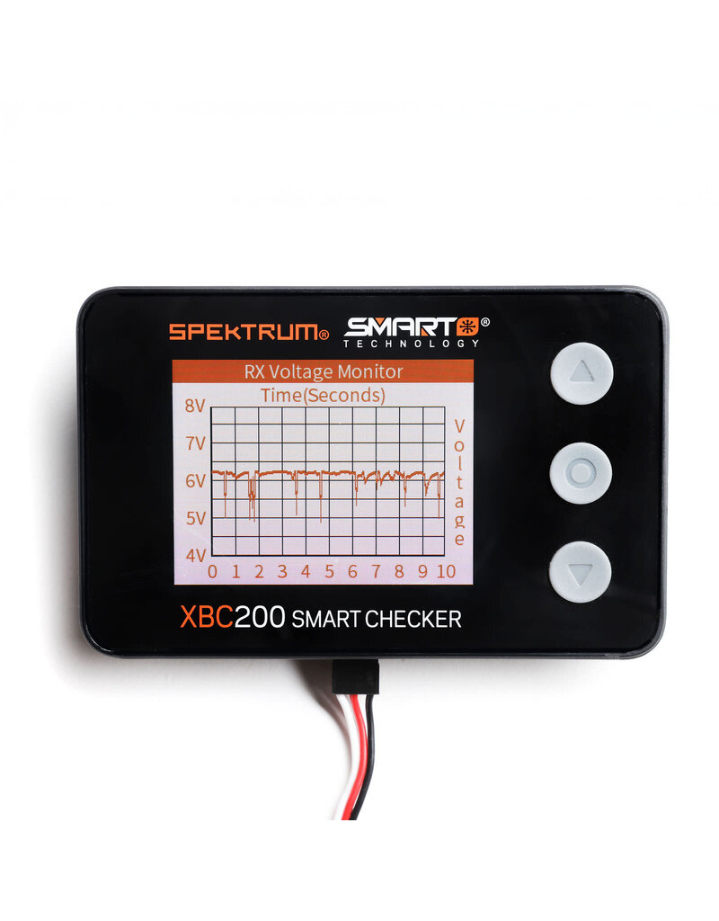 SPEKTRUM SPMXBC200 XBC200 SMART BATTERY CHECKER & SERVO TESTER