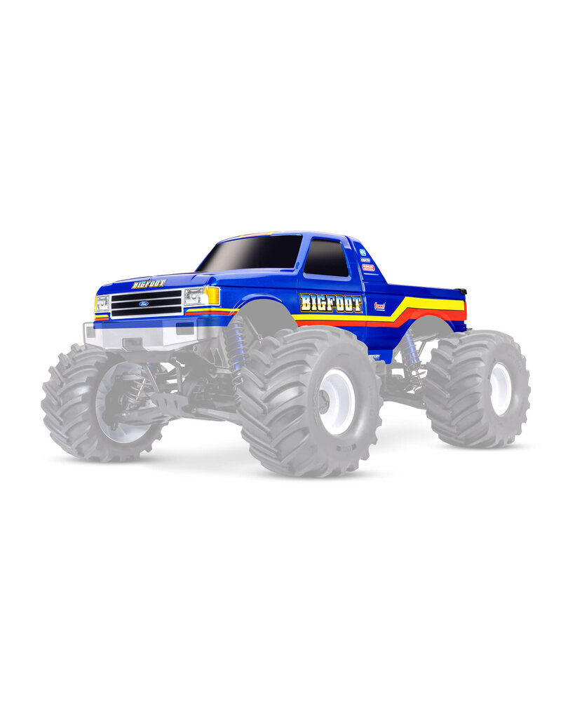 TRAXXAS ***PRE-ORDER*** TRA7691-BLUE BODY BIGFOOT NO. 8 COMPLETE