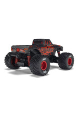 ARRMA ARA2137T1 1/16 QUAKE GROM 4X4 RTR BRUSHED MONSTER TRUCK (BATTERY & CHARGER INCLUDED), RED