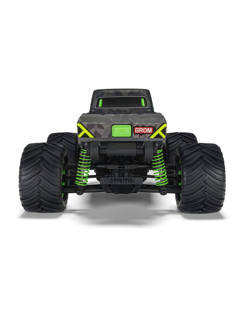 ARRMA ARA2137T2 1/16 QUAKE GROM 4X4 RTR BRUSHED MONSTER TRUCK (BATTERY & CHARGER INCLUDED), GREEN