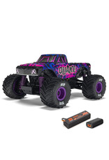 ARRMA ***PRE-ORDER*** ARA2137T3 1/16 QUAKE GROM 4X4 RTR BRUSHED MONSTER TRUCK (BATTERY & CHARGER INCLUDED), PURPLE