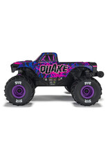 ARRMA ***PRE-ORDER*** ARA2137T3 1/16 QUAKE GROM 4X4 RTR BRUSHED MONSTER TRUCK (BATTERY & CHARGER INCLUDED), PURPLE