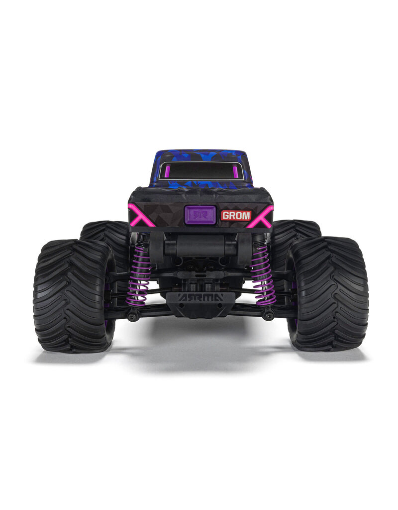 ARRMA ***PRE-ORDER*** ARA2137T3 1/16 QUAKE GROM 4X4 RTR BRUSHED MONSTER TRUCK (BATTERY & CHARGER INCLUDED), PURPLE