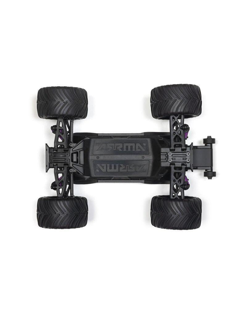 ARRMA ARA2137T3 1/16 QUAKE GROM 4X4 RTR BRUSHED MONSTER TRUCK (BATTERY & CHARGER INCLUDED), PURPLE