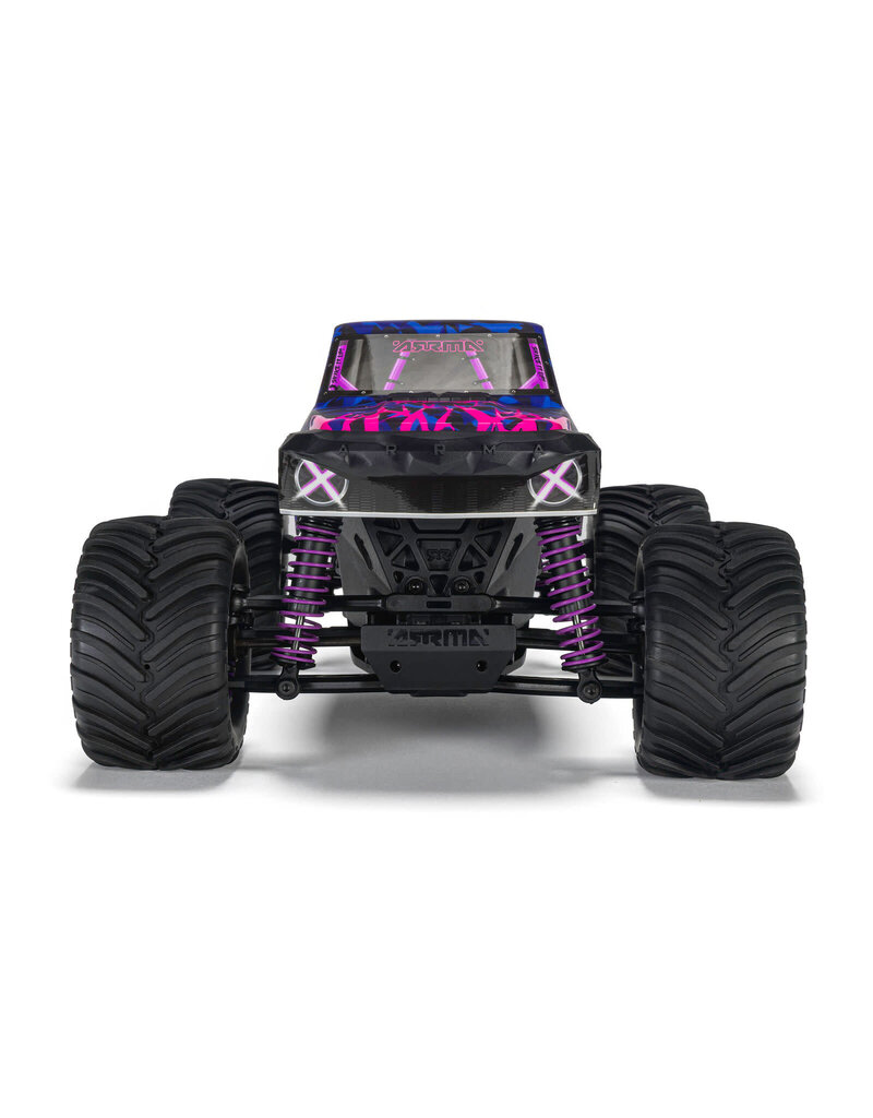 ARRMA ARA2137T3 1/16 QUAKE GROM 4X4 RTR BRUSHED MONSTER TRUCK (BATTERY & CHARGER INCLUDED), PURPLE