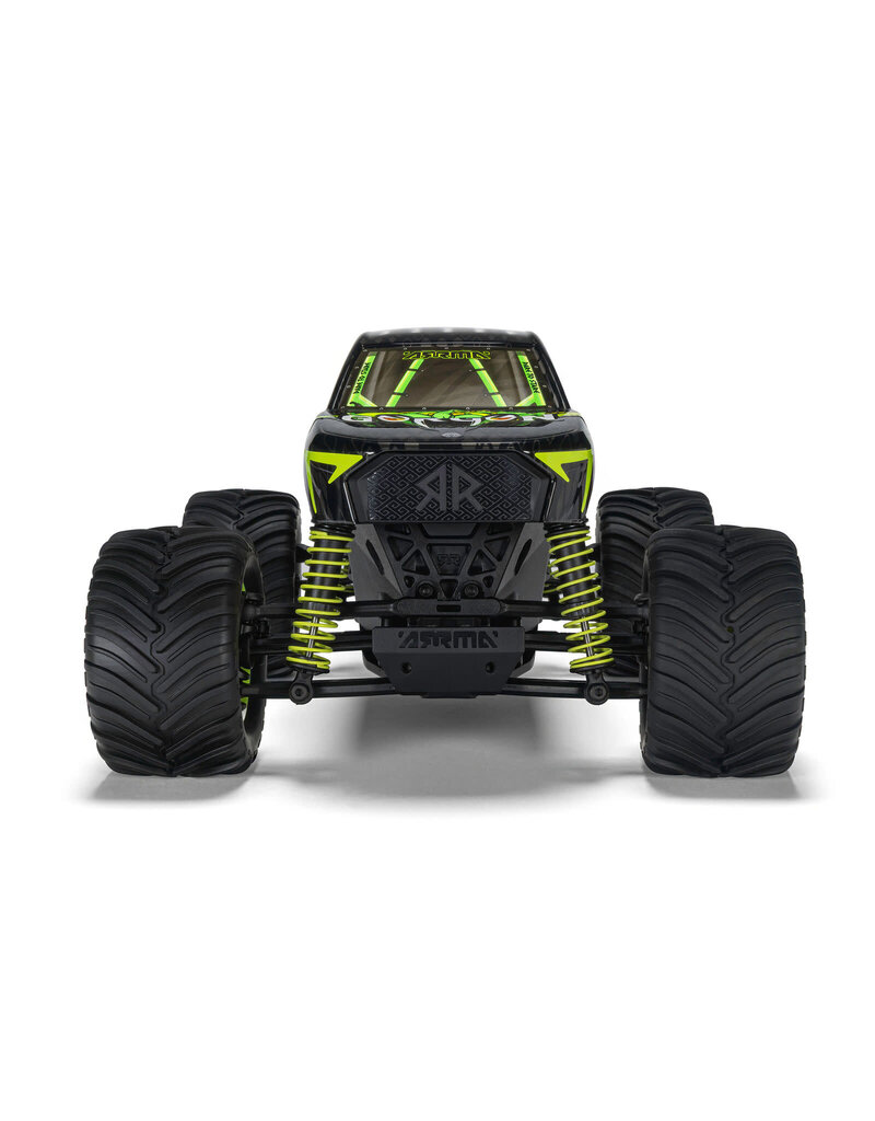 ARRMA ARA2130T1 1/16 GORGON GROM 4X4 RTR BRUSHED MONSTER TRUCK (BATTERY & CHARGER INCLUDED), YELLOW