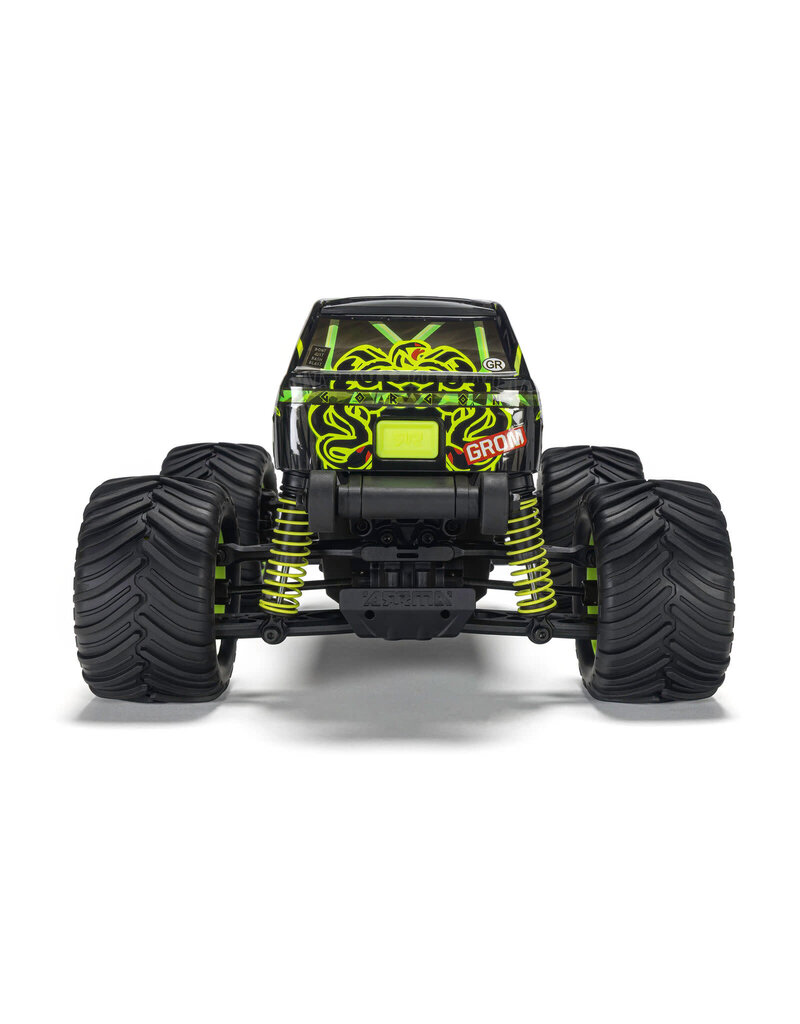 ARRMA ARA2130T1 1/16 GORGON GROM 4X4 RTR BRUSHED MONSTER TRUCK (BATTERY & CHARGER INCLUDED), YELLOW