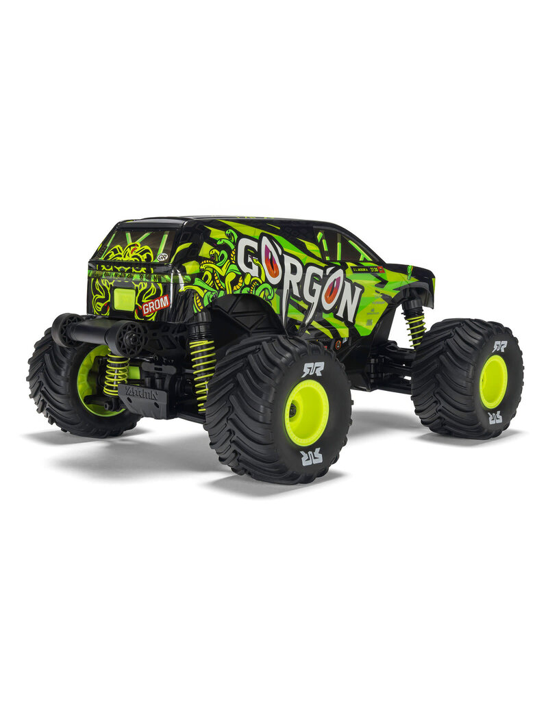ARRMA ARA2130T1 1/16 GORGON GROM 4X4 RTR BRUSHED MONSTER TRUCK (BATTERY & CHARGER INCLUDED), YELLOW
