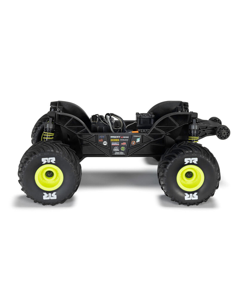 ARRMA ARA2130T1 1/16 GORGON GROM 4X4 RTR BRUSHED MONSTER TRUCK (BATTERY & CHARGER INCLUDED), YELLOW