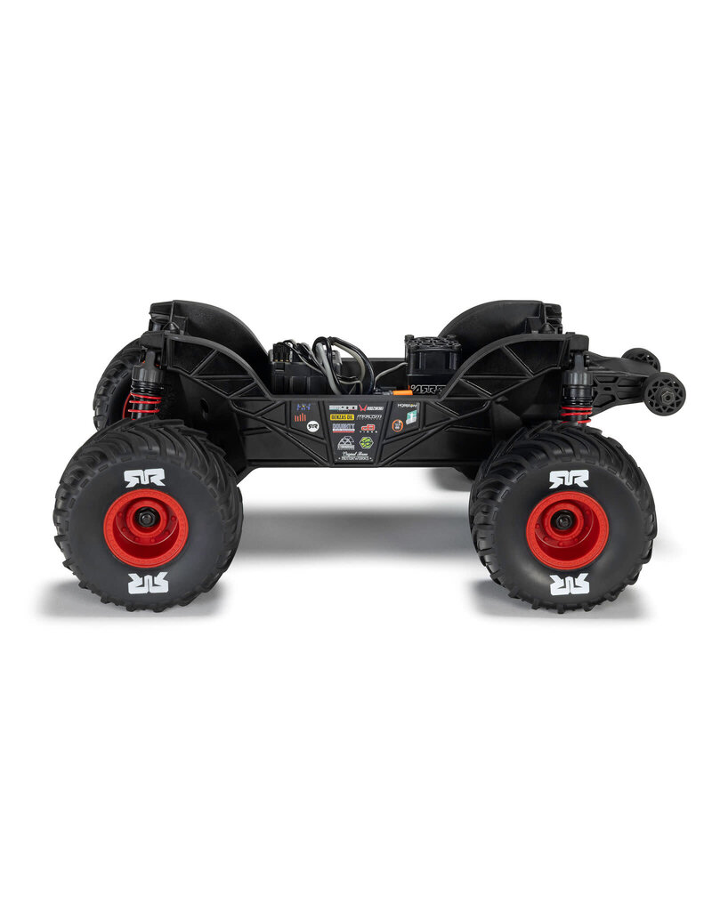 ARRMA ARA2130T2 1/16 GORGON GROM 4X4 RTR BRUSHED MONSTER TRUCK (BATTERY & CHARGER INCLUDED), RED